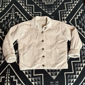 Arizona Jean Company Cream Corduroy Jacket